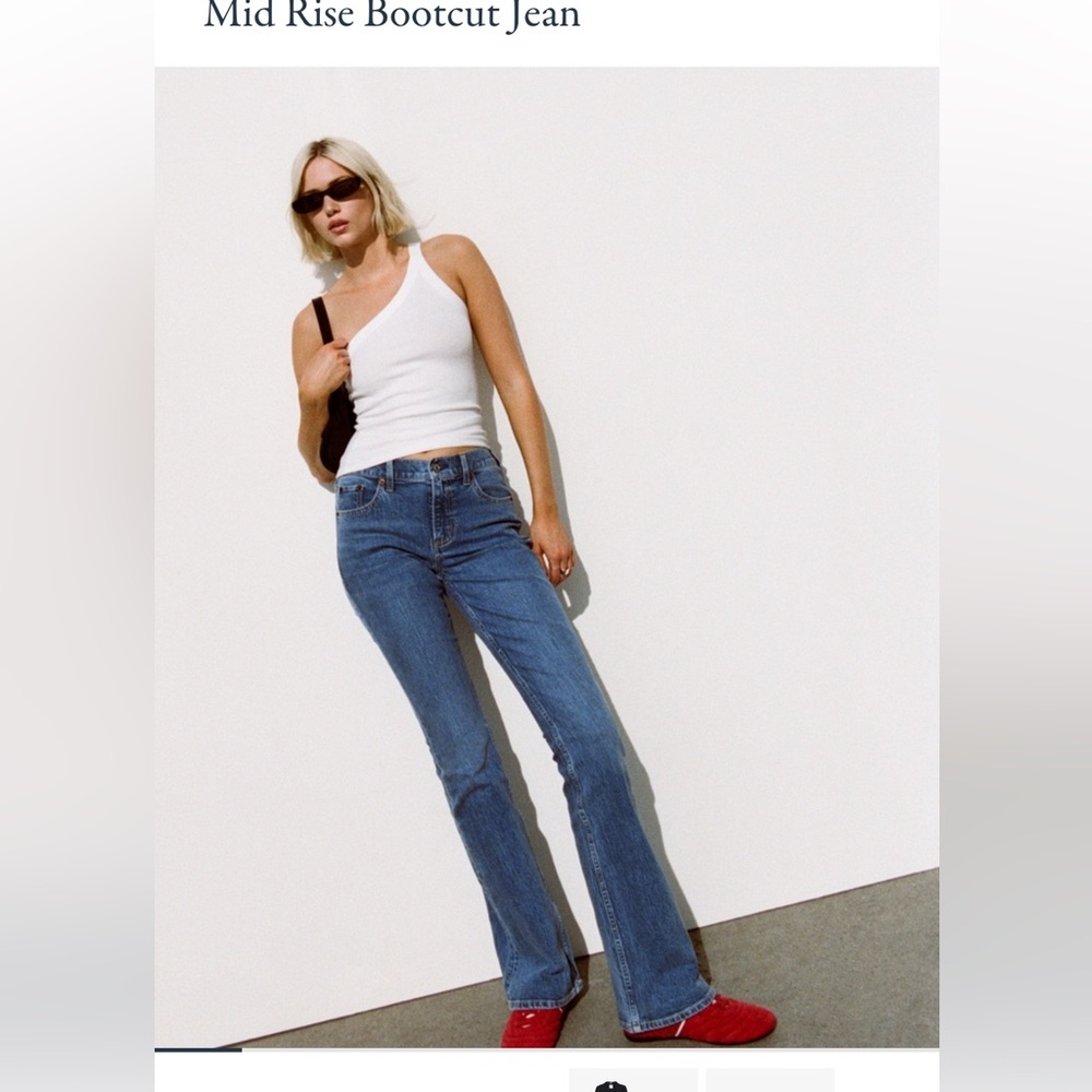 Abercrombie & Fitch Mid Rise Bootcut Jeans – Size 26 Short (Medium Wash) – NWT